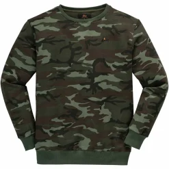 Sweatshirt Charlie Herren (Camouflage) Angelshirts & Angel-Oberteile