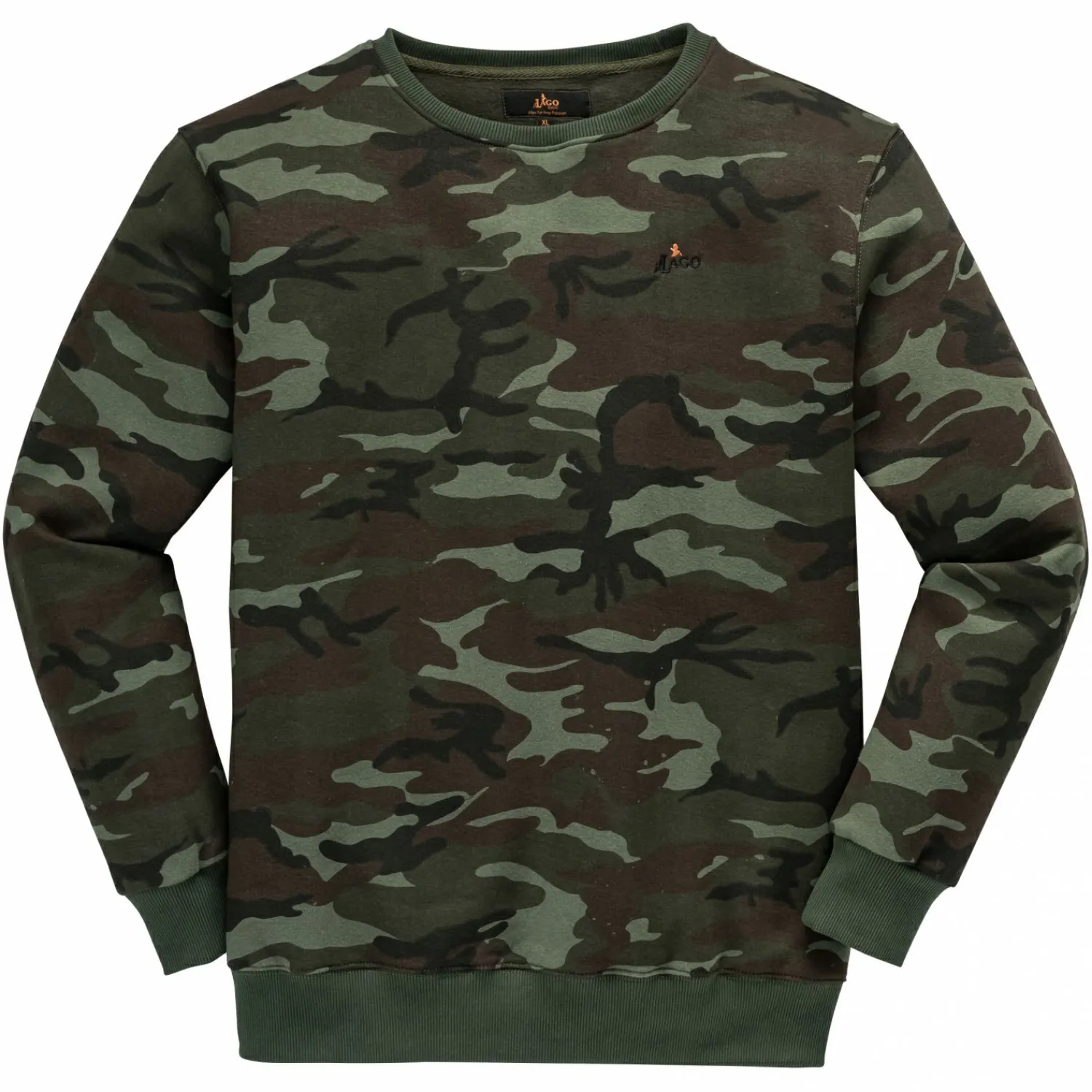 Sweatshirt Charlie Herren (Camouflage) Angelshirts & Angel-Oberteile