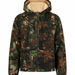 Outlet Thermo Fleecejacke Herren (Camouflage) Tarnjacken & Tarnwesten|Winter- & Thermojacken