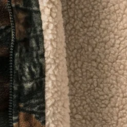 Outlet Thermo Fleecejacke Herren (Camouflage) Tarnjacken & Tarnwesten|Winter- & Thermojacken