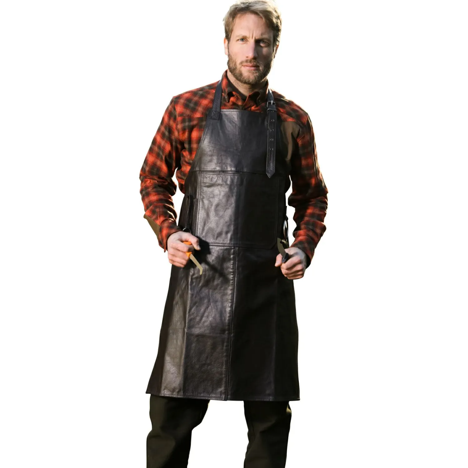 il Lago Passion Lederschürze BBQ Fanatic (Braun)< Grillzubehör