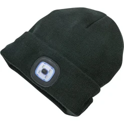 Discount Beanie, m. Bluetooth Kopfhörer & LED-Lampe (Schwarz) Anglerhüte & Anglermützen