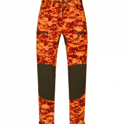 il Lago Prestige Drückjagd-Hose Himal Herren (Orange Camouflage)< Tarnhosen