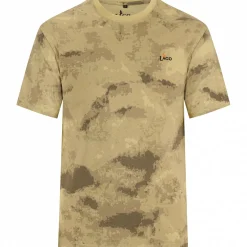 il Lago Prestige 2er Set: T-Shirts Herren (Beige Camou/Dark Camou)< Angelshirts & Angel-Oberteile