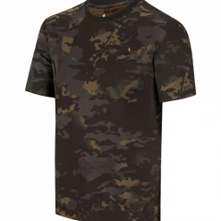 il Lago Prestige 2er Set: T-Shirts Herren (Beige Camou/Dark Camou)< Angelshirts & Angel-Oberteile