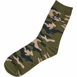 5er-Set: Socken Unisex (Camouflage/Oliv) Outdoor- & Angel-Socken