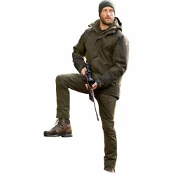 il Lago Prestige Extremejacke Geo Pro Herren (Oliv)< Outdoor- & Angel-Jacken
