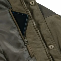 il Lago Prestige Extremejacke Geo Pro Herren (Oliv)< Outdoor- & Angel-Jacken