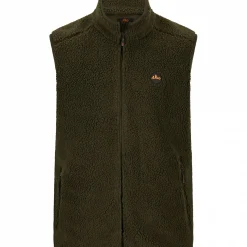 Online Faserpelz Fleeceweste Dario Herren (Oliv) Outdoor- & Anglerwesten