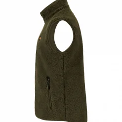 Online Faserpelz Fleeceweste Dario Herren (Oliv) Outdoor- & Anglerwesten