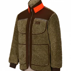 il Lago Prestige Faserpelzjacke Hakon Herren (Oliv)< Outdoor- & Angel-Jacken