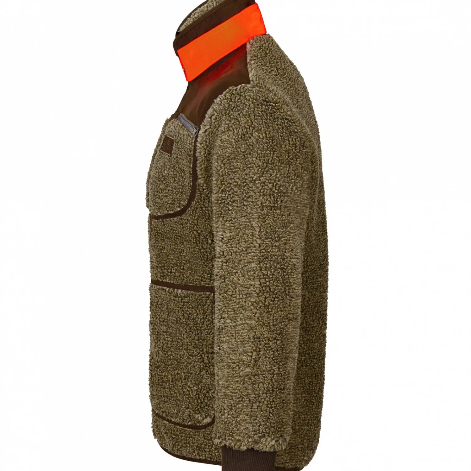 il Lago Prestige Faserpelzjacke Hakon Herren (Oliv)< Outdoor- & Angel-Jacken