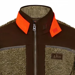 il Lago Prestige Faserpelzjacke Hakon Herren (Oliv)< Outdoor- & Angel-Jacken