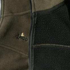 Online Fleece Blouson Skandia Herren (Oliv) Outdoor- & Angel-Jacken