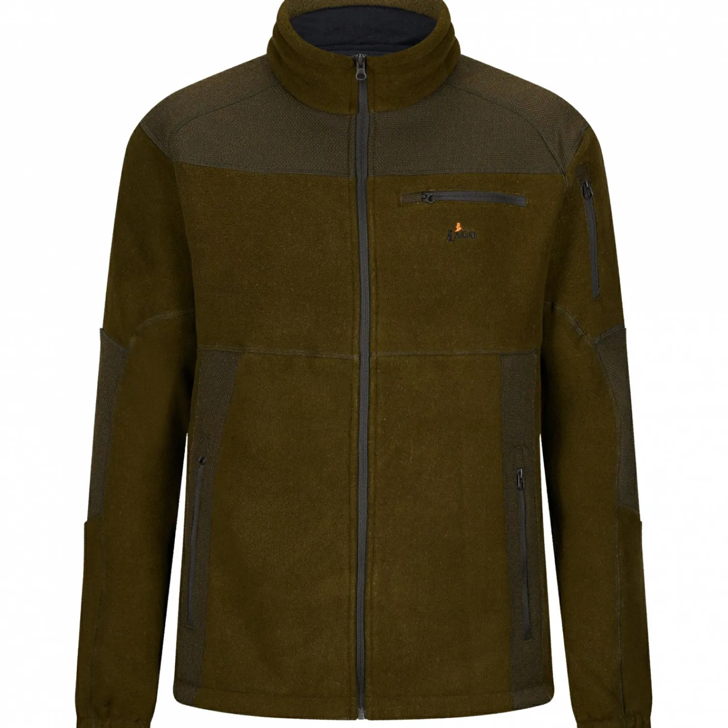 New Fleecejacke Passion Pro+ Herren (Oliv) Outdoor- & Angel-Jacken