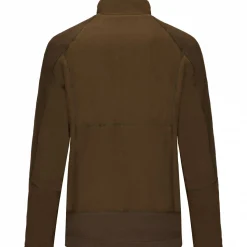 il Lago Prestige Fleecejacke Geo Performance Herren (Oliv)< Outdoor- & Angel-Jacken