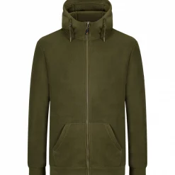 il Lago Prestige Fleecejacke Elmo Herren (Oliv)< Outdoor- & Angel-Jacken