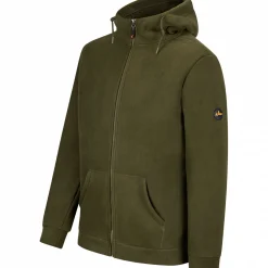 il Lago Prestige Fleecejacke Elmo Herren (Oliv)< Outdoor- & Angel-Jacken