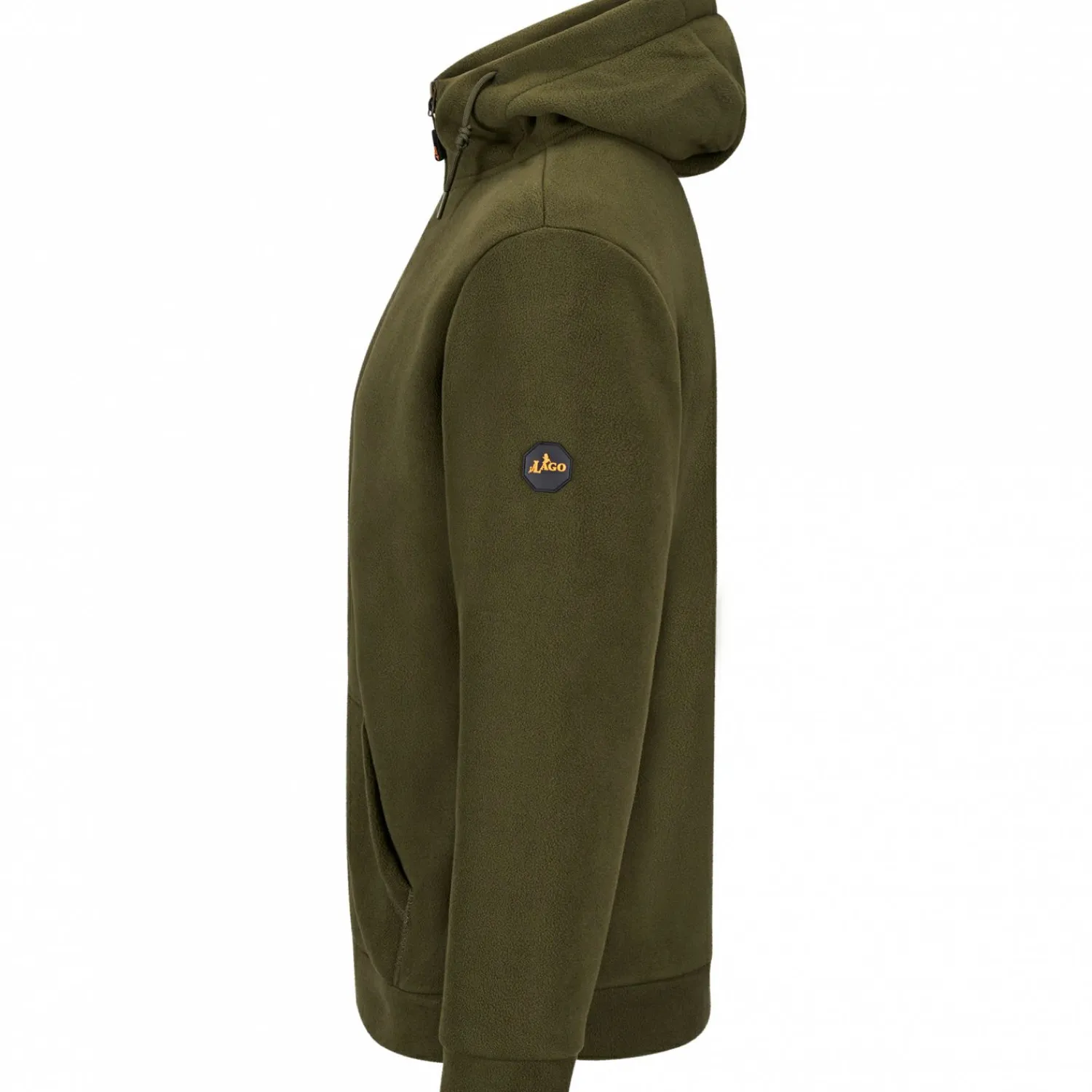 il Lago Prestige Fleecejacke Elmo Herren (Oliv)< Outdoor- & Angel-Jacken