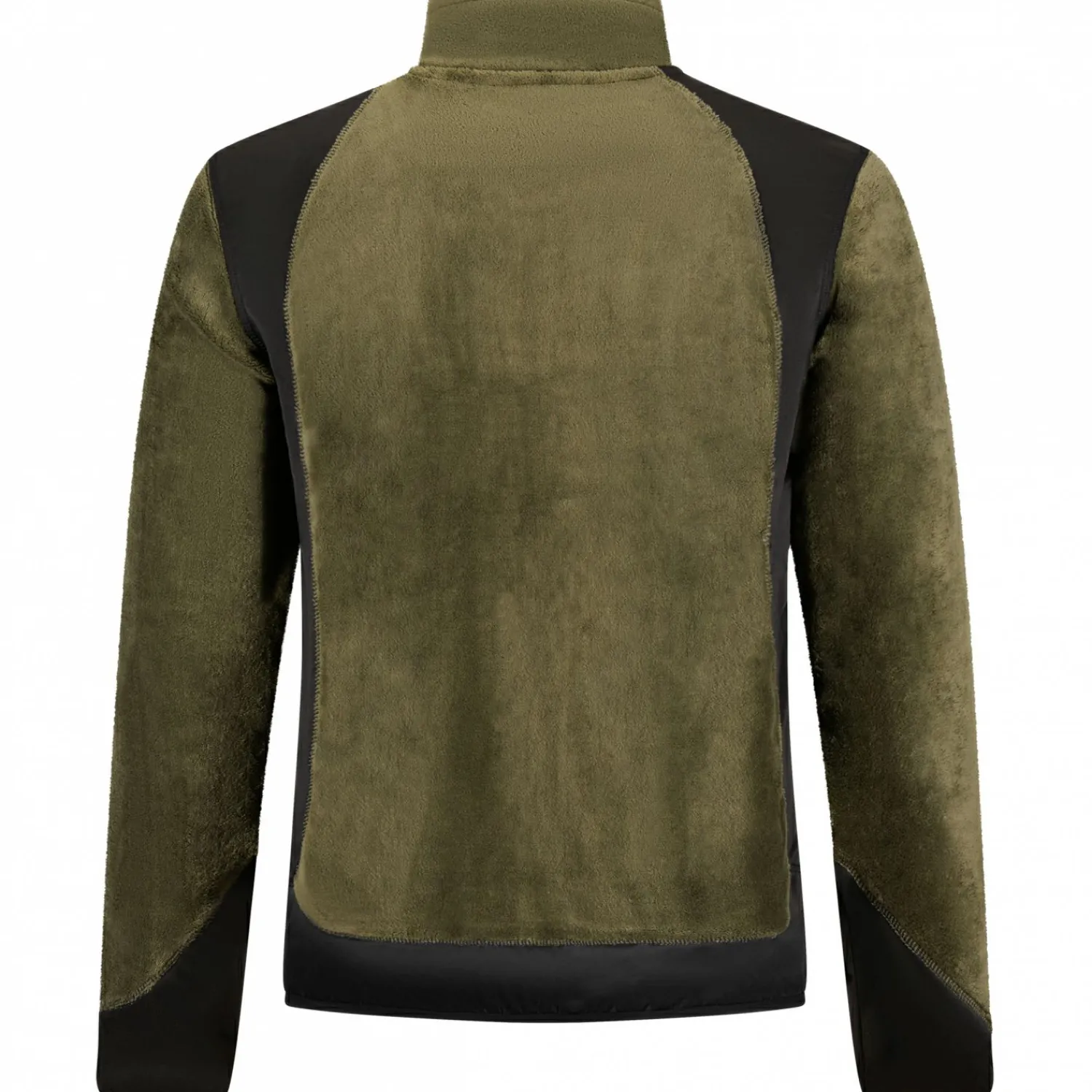 Clearance Fleecejacke Herren (Oliv/Schwarz) Winter- & Thermojacken