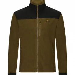Discount Fleecejacke Aiko Herren (Oliv/Schwarz) Winter- & Thermojacken