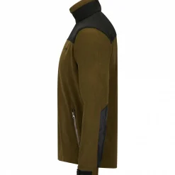 Discount Fleecejacke Aiko Herren (Oliv/Schwarz) Winter- & Thermojacken