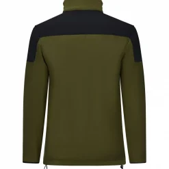 Outlet Fleecejacke Rouven Herren (Oliv/Schwarz) Outdoor- & Angel-Jacken