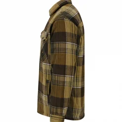 il Lago Prestige Fleecejacke Holzfäller Herren (Grün/Braun)< Outdoor- & Angel-Jacken|Winter- & Thermojacken