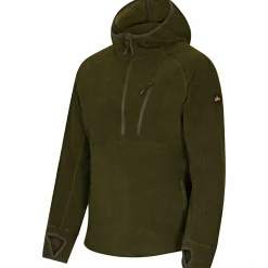 il Lago Prestige Fleecepullover Active Hunt PRO Herren (Oliv)< Angelpullover & -Strickjacken