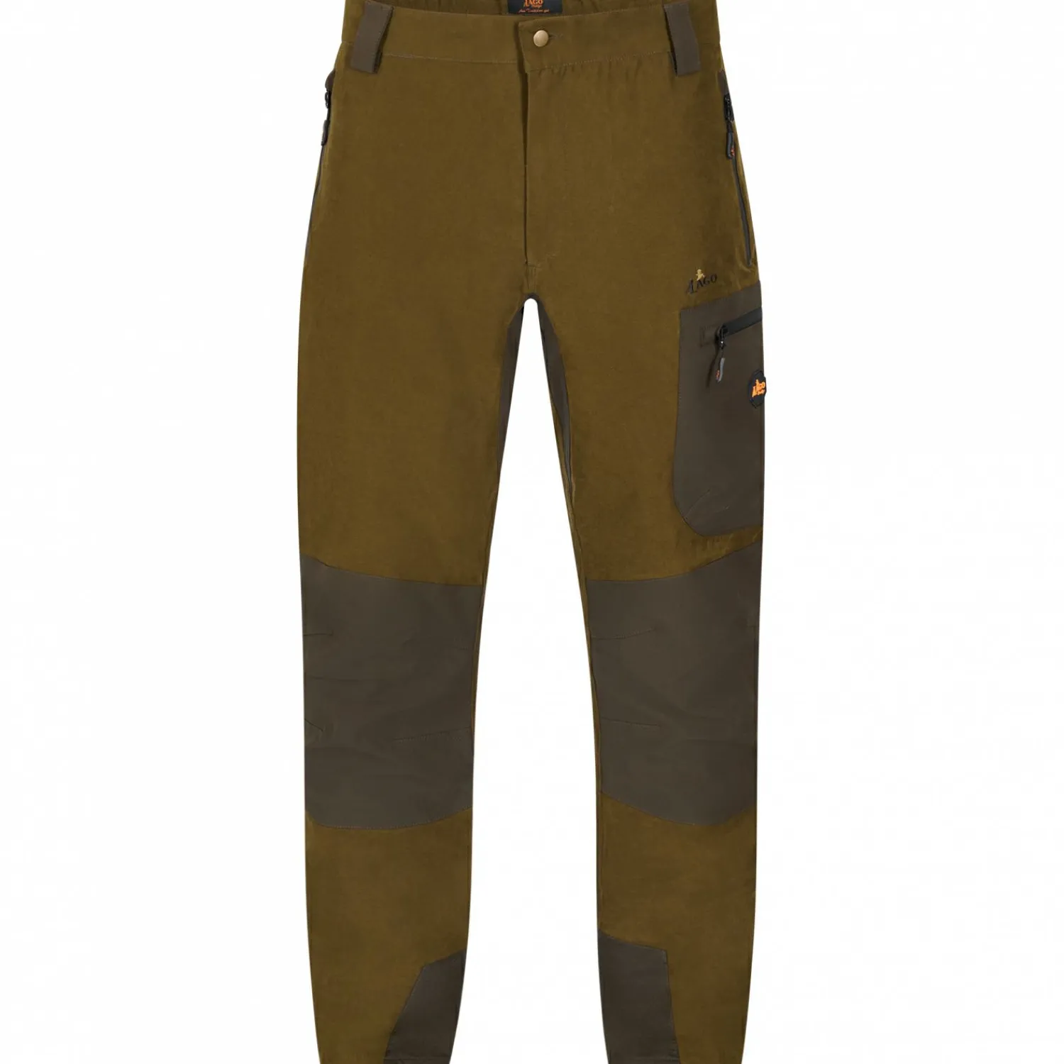 Discount Funktions-Outdoorhose Hochmoor Herren (Oliv/Schwarz) Outdoor- & Angler-Cargohosen