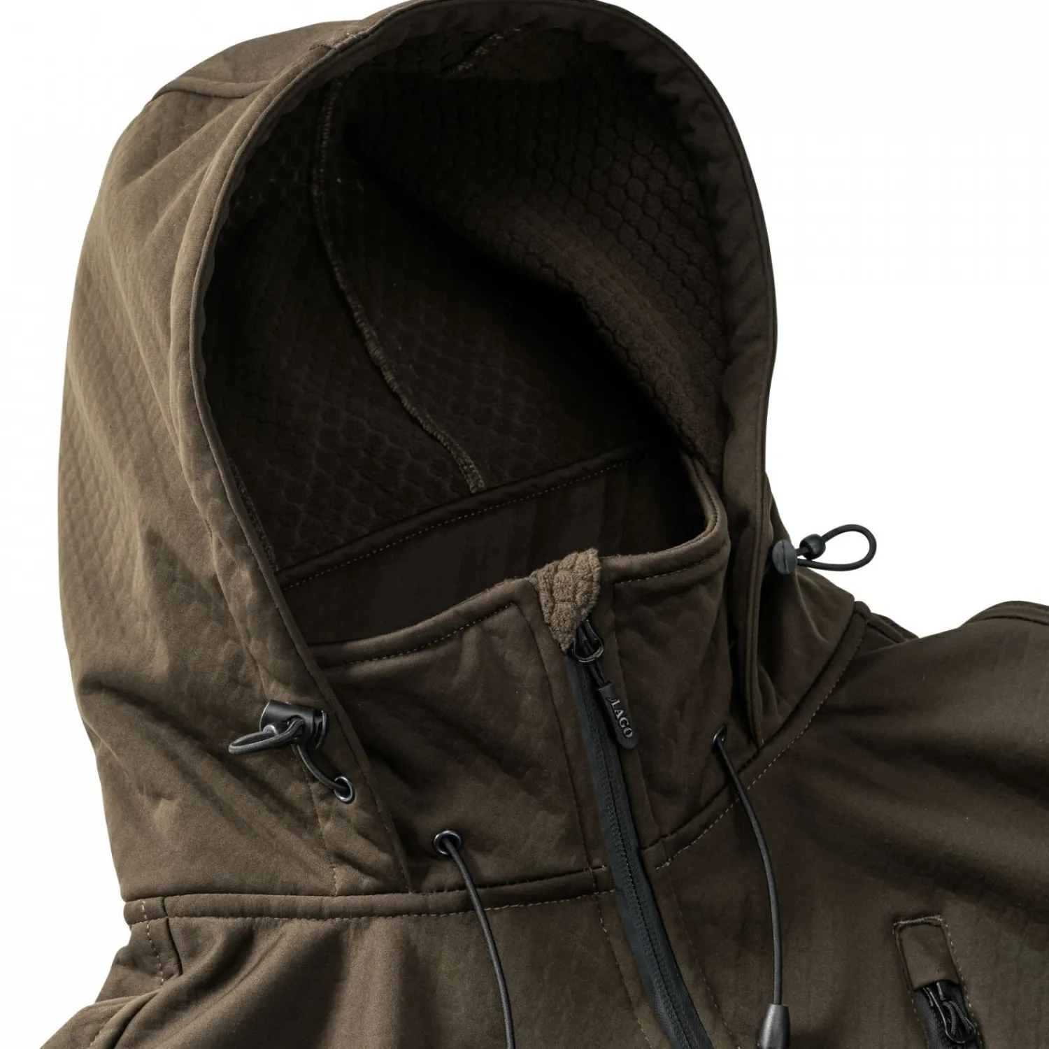 il Lago Prestige Funktionsjacke Shawk Herren (Oliv)< Outdoor- & Angel-Jacken
