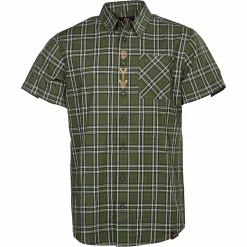 Hemd Hirsch Herren (Oliv) Outdoor- & Angelhemden