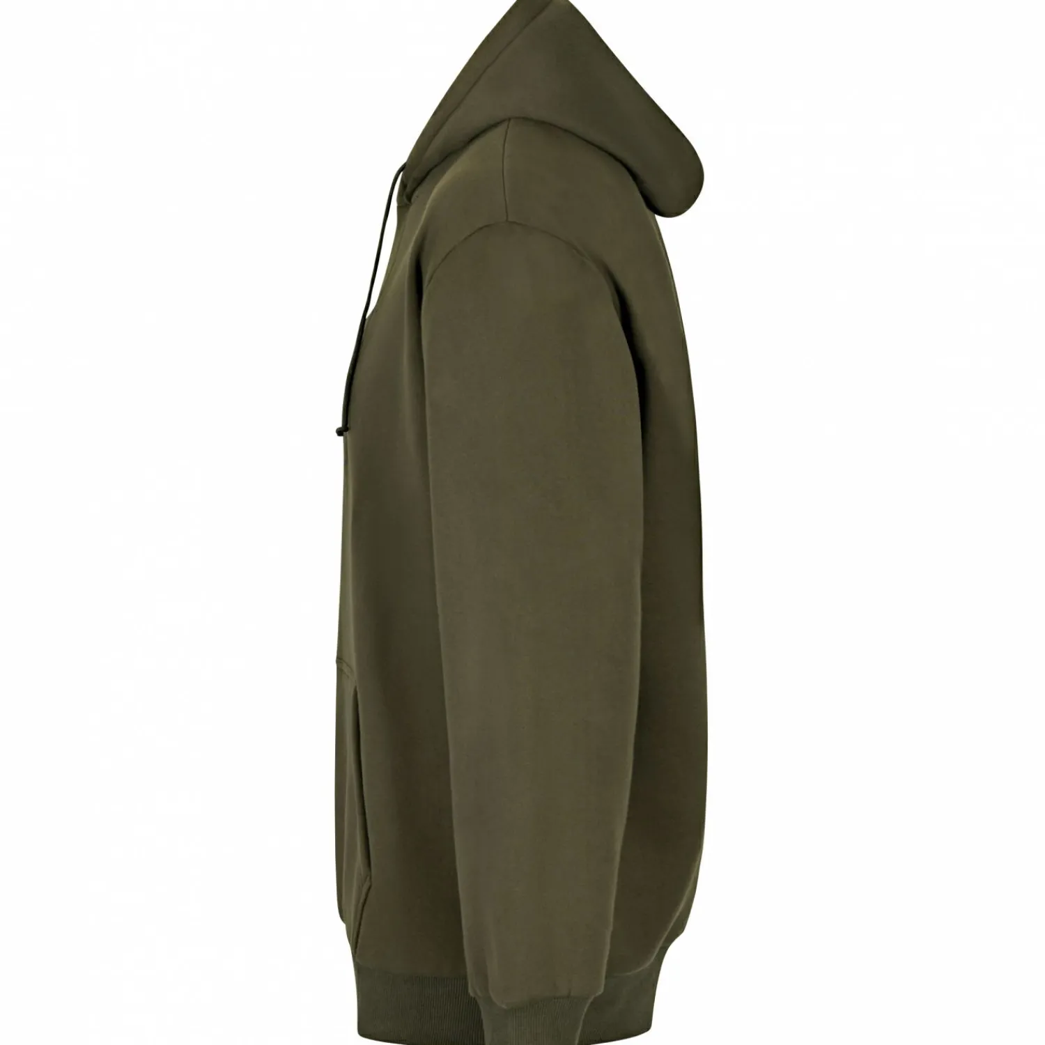 Hot Hoodie "Bockstark" Herren (Oliv) Angelpullover & -Strickjacken