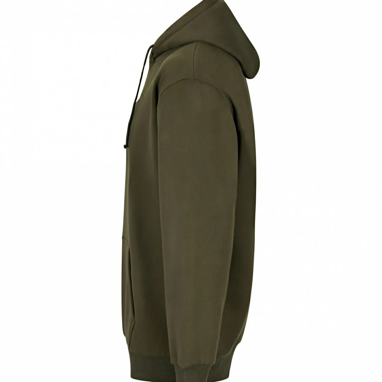 Discount Hoodie "Revierheld" Herren (Oliv) Angelpullover & -Strickjacken