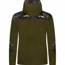 il Lago Prestige Hybrid-Hoodie Shawk Herren (Oliv/phantomX)< Angelpullover & -Strickjacken