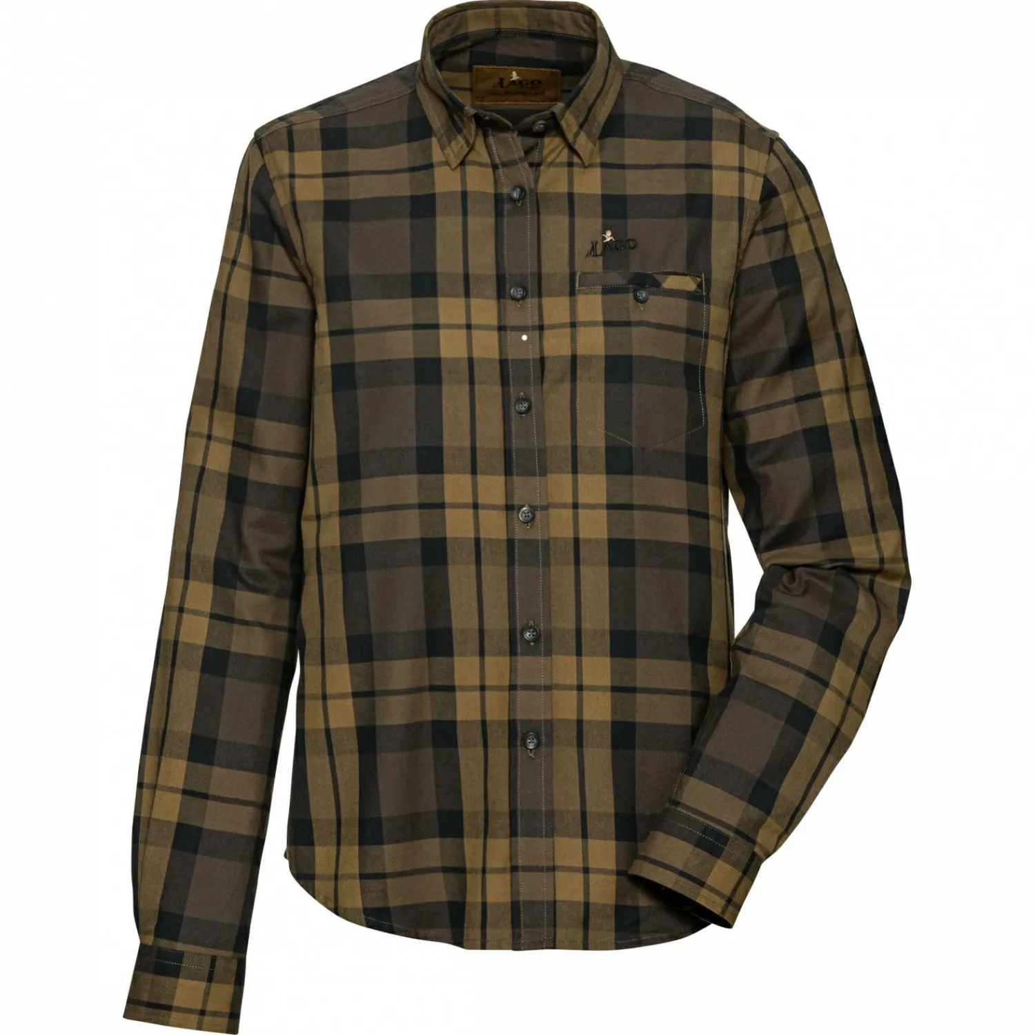 il Lago Prestige Jagdhemd Juna Damen (Braun)<Damen Damen Angelshirts & -Oberteile
