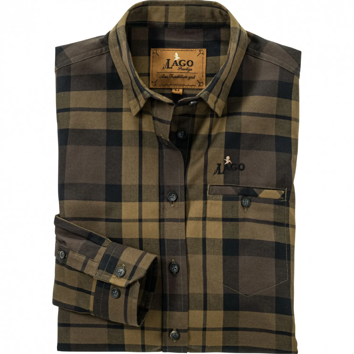 il Lago Prestige Jagdhemd Juna Damen (Braun)<Damen Damen Angelshirts & -Oberteile