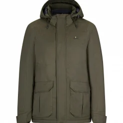 il Lago Prestige Jagdparka Active Hunt Neo Herren (Oliv)< Outdoor- & Angel-Jacken