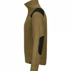 Best Jagdtroyer Eirik Herren (Oliv/Schwarz) Angelpullover & -Strickjacken