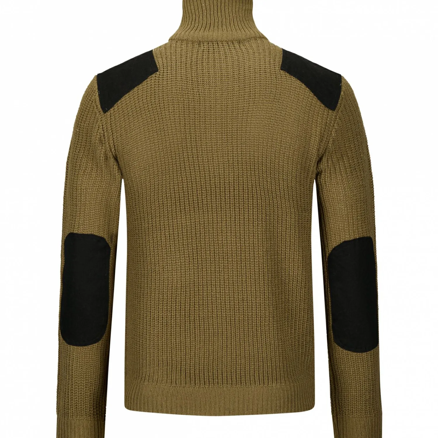 Best Jagdtroyer Eirik Herren (Oliv/Schwarz) Angelpullover & -Strickjacken