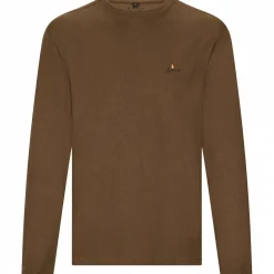 Sale Langarmshirt Jonah Herren (Braun) Angel-Poloshirts & Langarmshirts