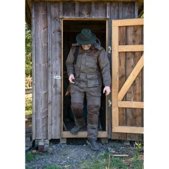 Discount Latzhose Arctic Herren (Oliv) Thermohosen & Regenhosen