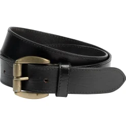 Ledergürtel Rustica Herren (Schwarz) Outdoor- & Angel-Gürtel