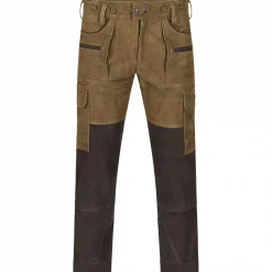 Online Lederhose Arne Herren (Braun/Schwarz) Outdoor- & Angler-Cargohosen
