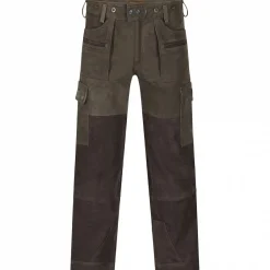 Lederhose Arne II Herren (Braun) Outdoor- & Angel-Lederhosen