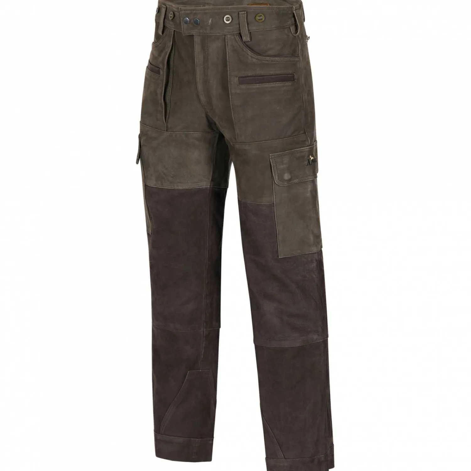 Lederhose Arne II Herren (Braun) Outdoor- & Angel-Lederhosen