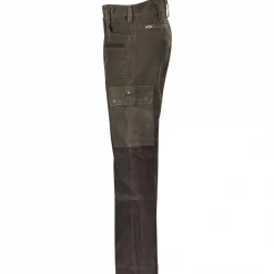 Lederhose Arne II Herren (Braun) Outdoor- & Angel-Lederhosen