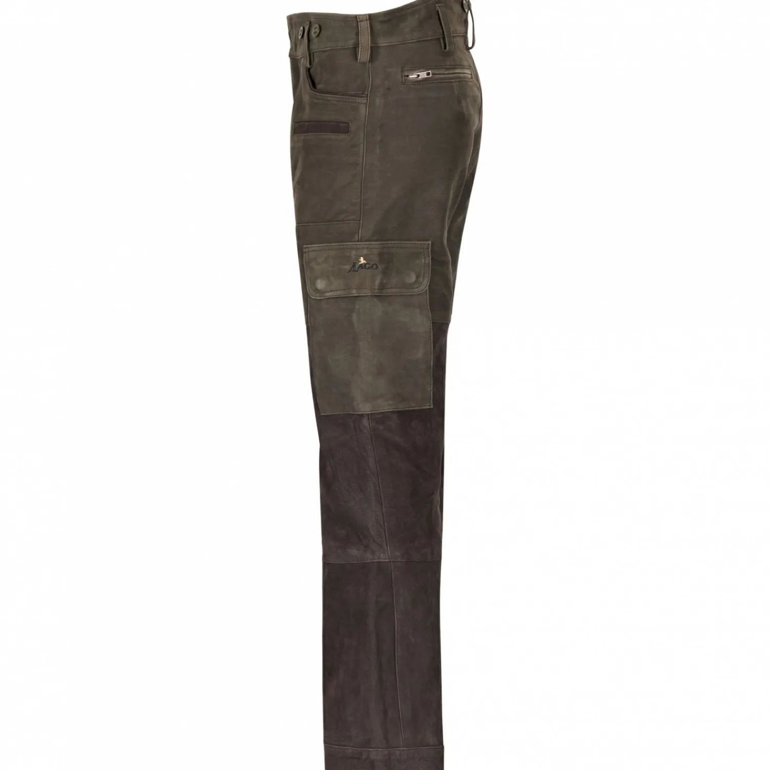 Lederhose Arne II Herren (Braun) Outdoor- & Angel-Lederhosen