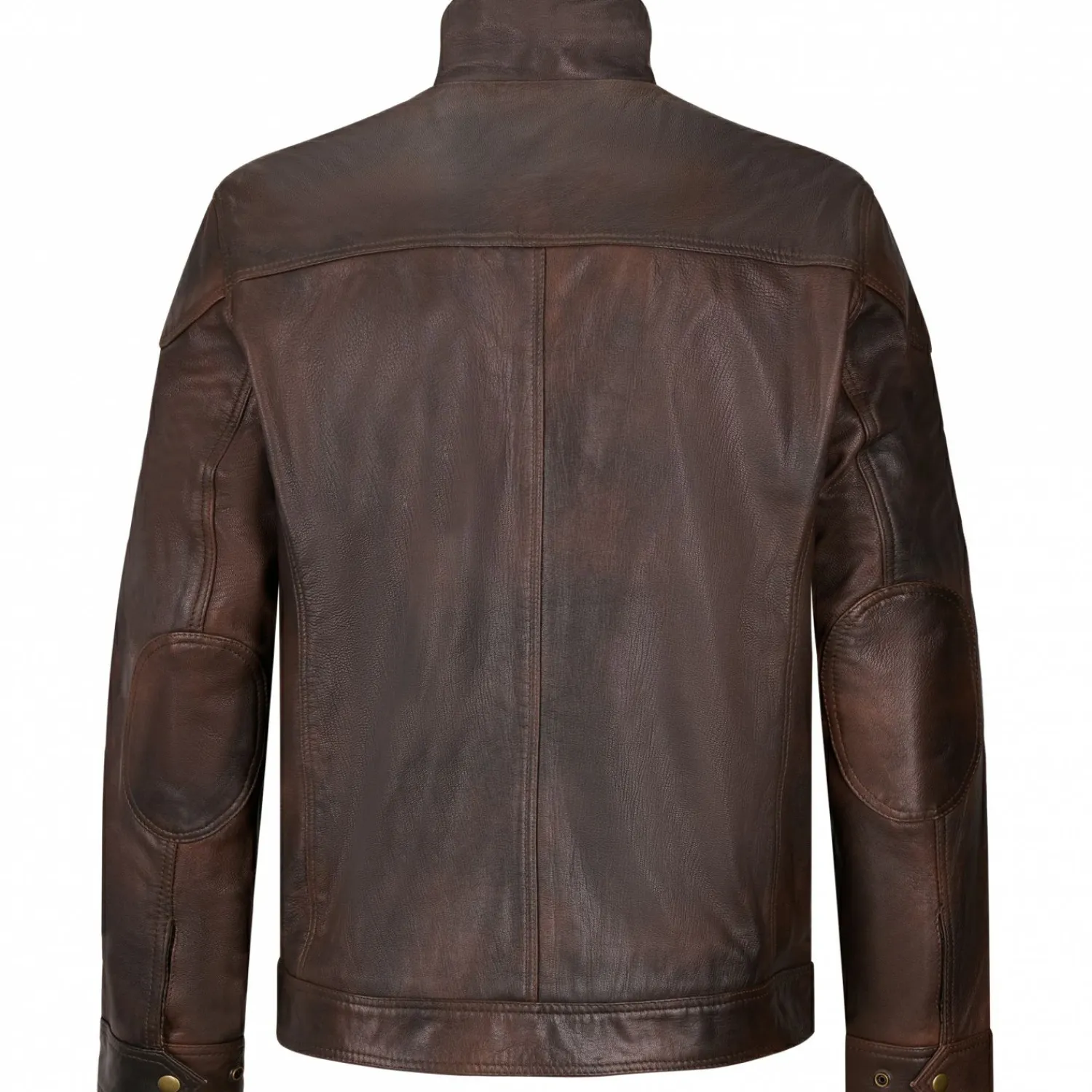 il Lago Prestige Lederjacke Boston Herren (Braun)< Outdoor- & Angel-Jacken
