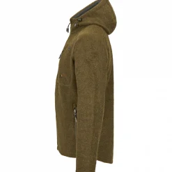 il Lago Prestige Lodenfleece-Jacke Geo Pro Membran Herren (Oliv)< Outdoor- & Angel-Jacken